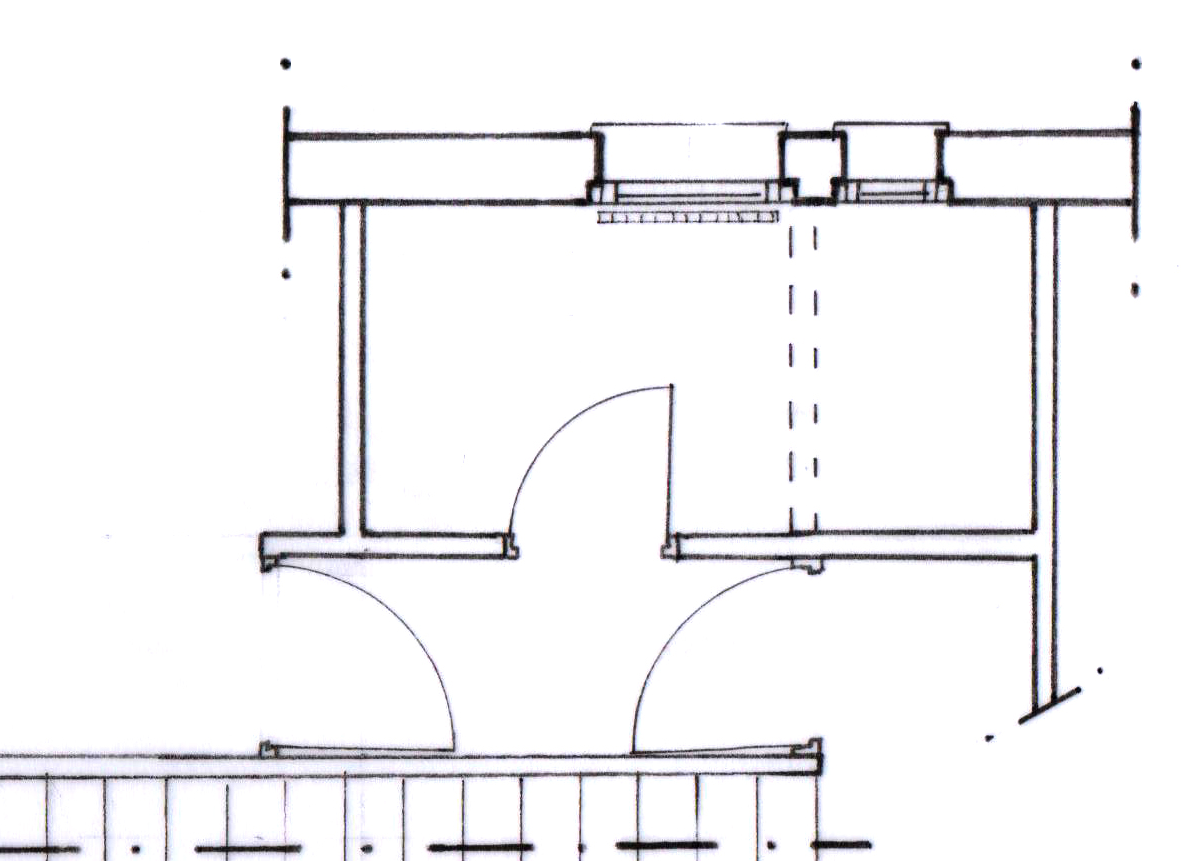 Maison G-T - Plan salle d'eau existant