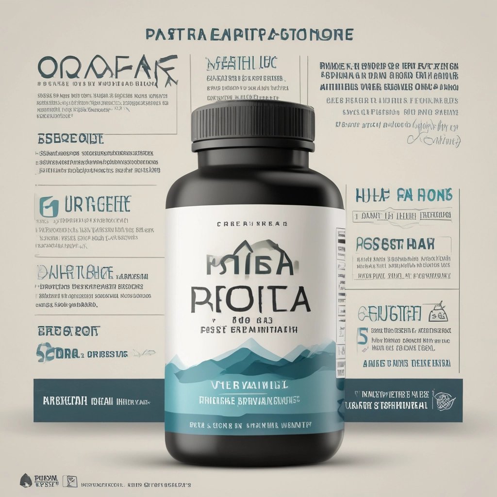 a bottle of propilator, a product of the brand