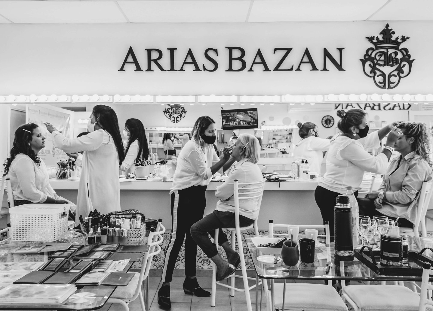 maquillaje de la novia en arias bazan