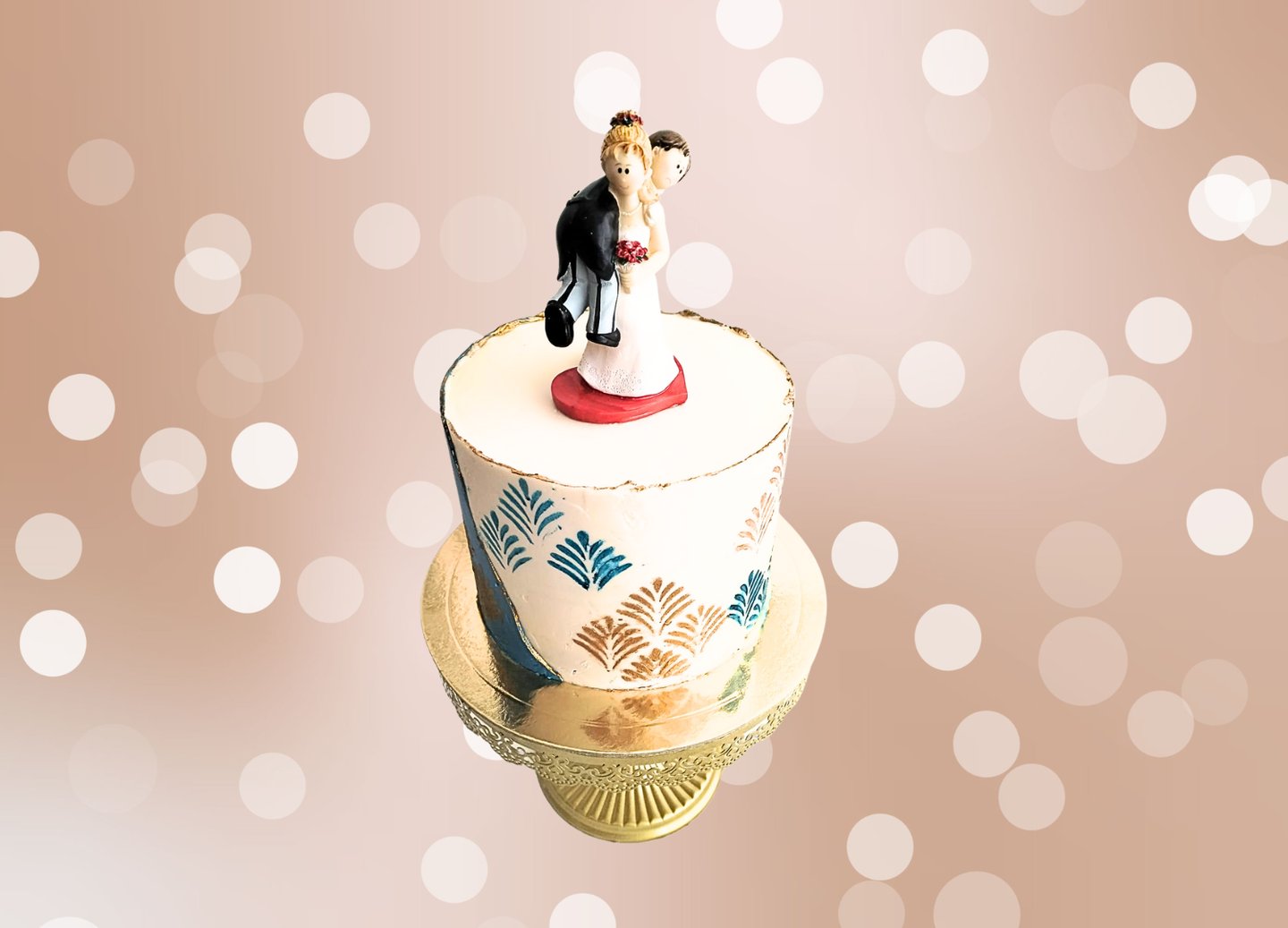 bolos de sonho Ana Filipe personalised wedding cake