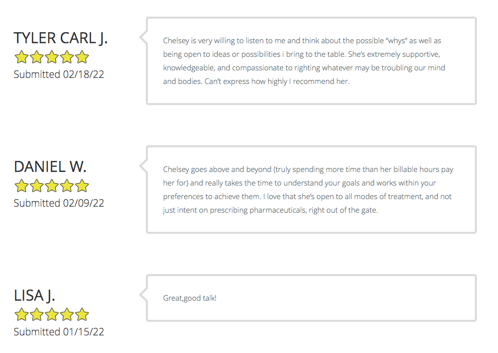 Website Reviews
