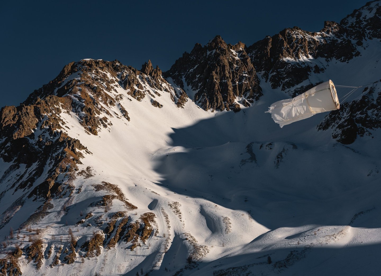 Jeux d'ombres au Lautaret