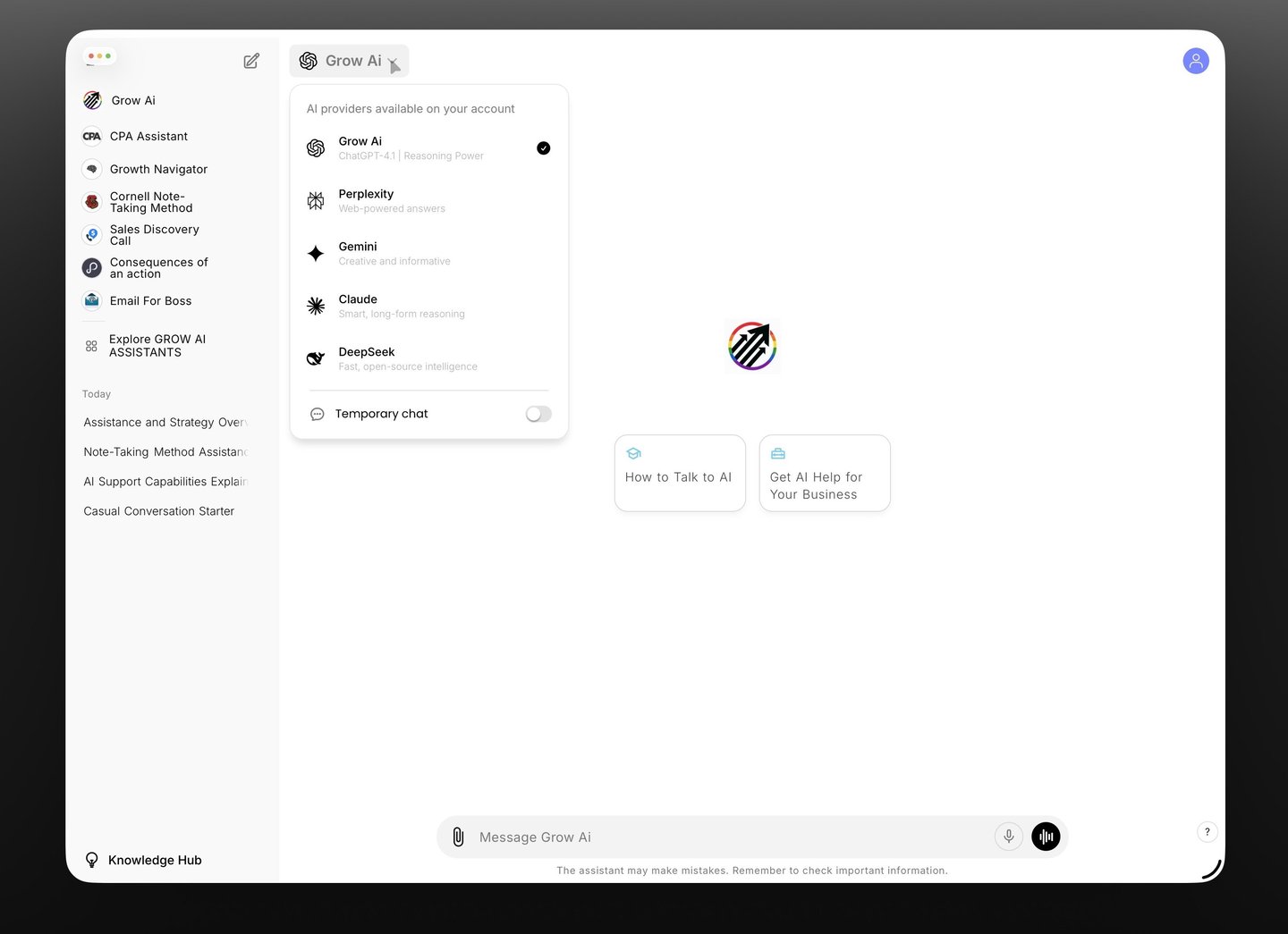 Image of Grow Ai Platform