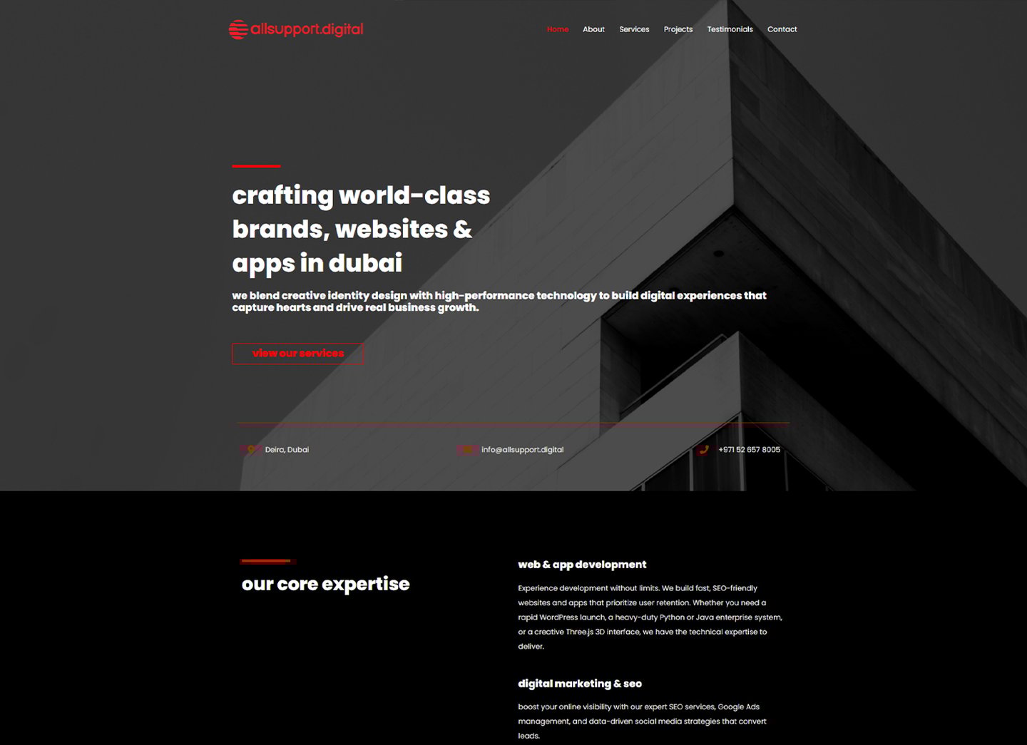 allsupport digital - best digital marketing, web development and branding agency in Dubai.