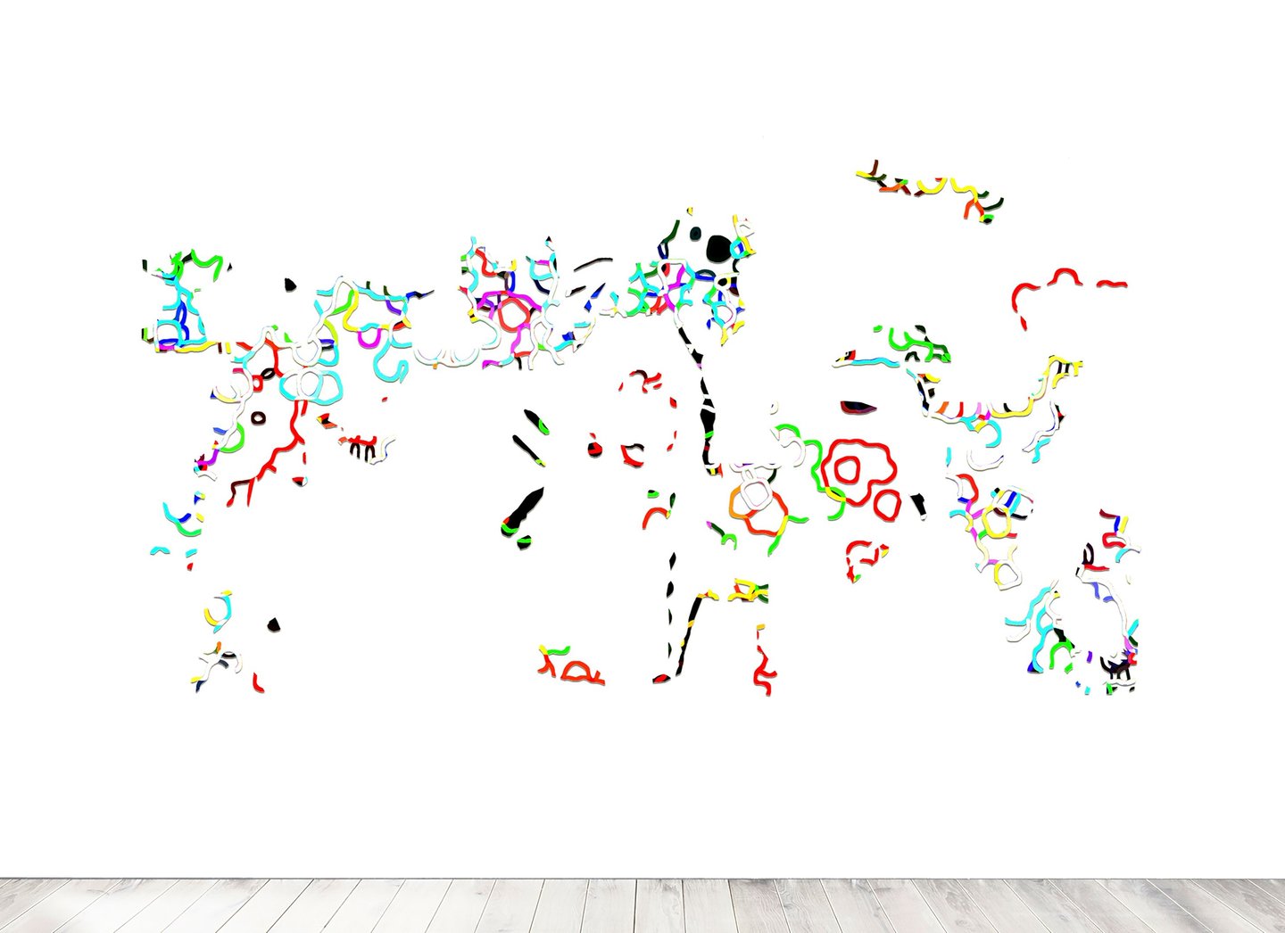 Furio Torracchi art wall installation