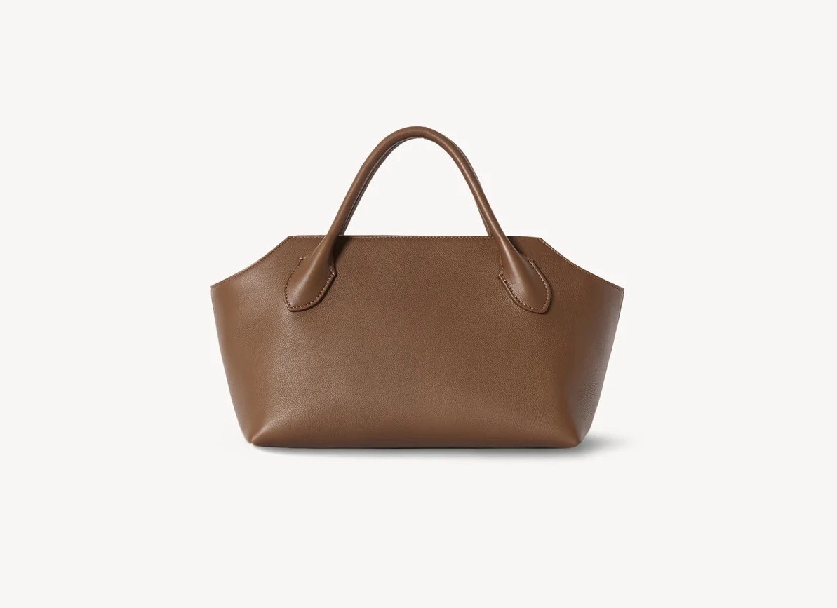 The Row Bag in tan 