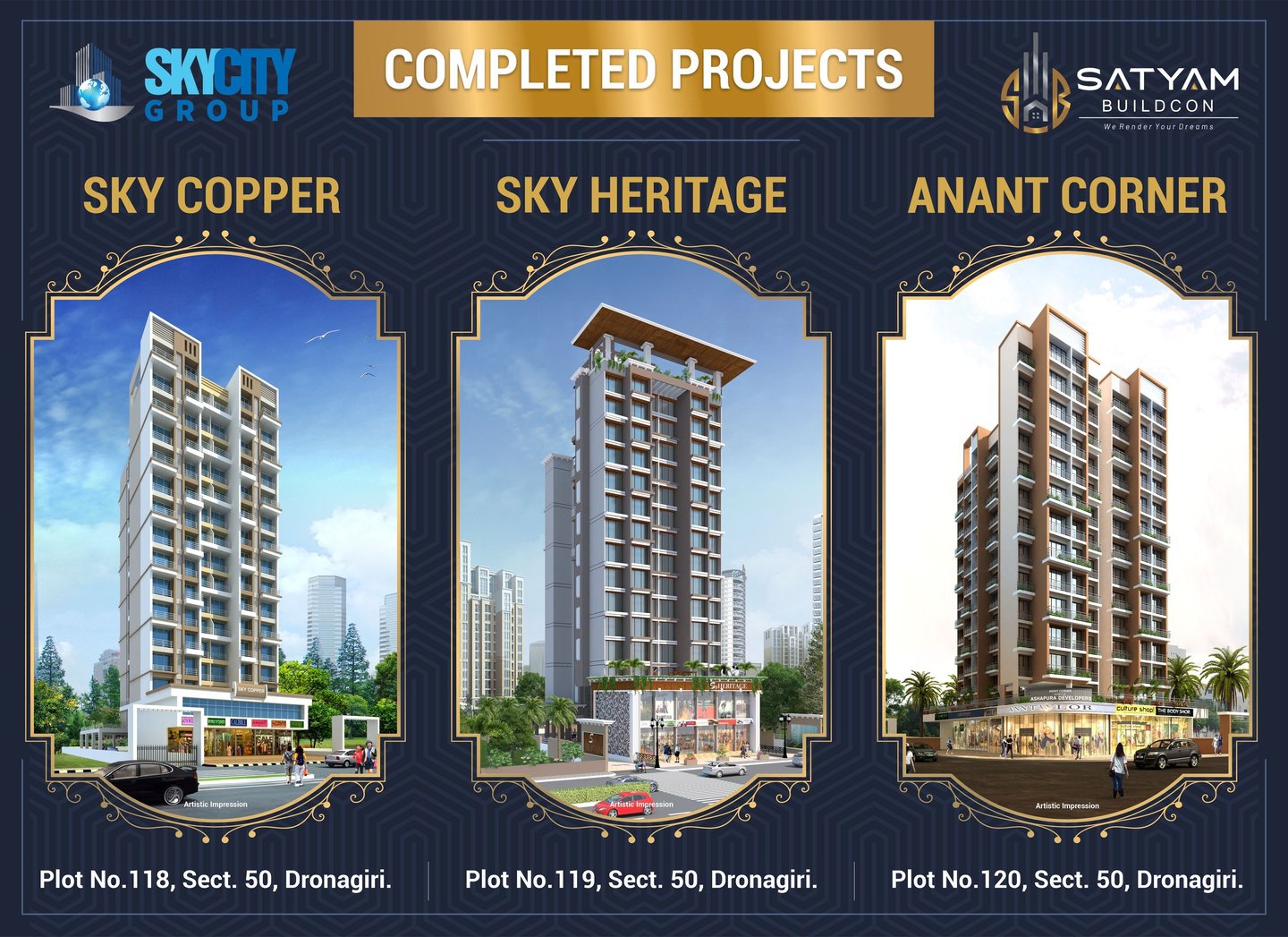 sky city completed projects