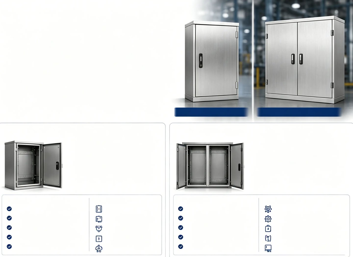 SINGLE DOOR VS DOUBLE DOOR ENCLOSURES
