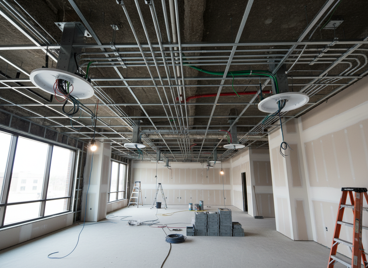 Wiring for small commercial spaces