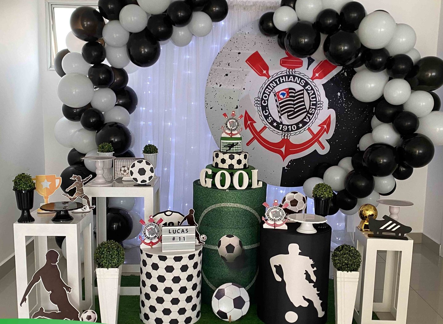Aluguel de decoração Corinthians na Freguesia do Ó