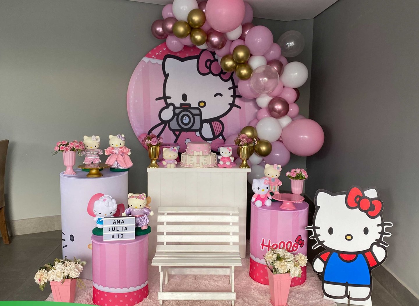 Aluguel de decoração Hello Kitty na Freguesia do Ó