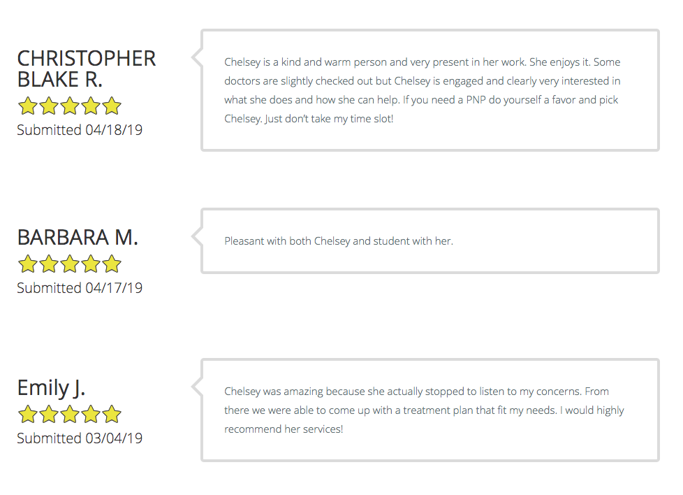 Website Reviews