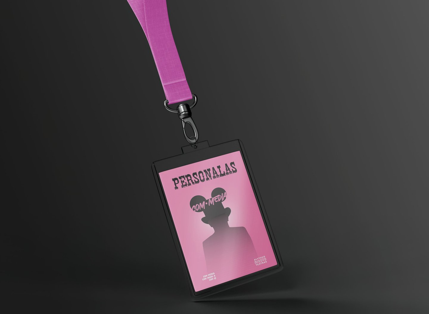 Alytaus miesto teatras. Renginio vizualinis identitetas