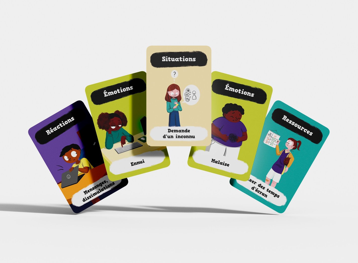 Jeu de cartes innovant sur les usages du numérique