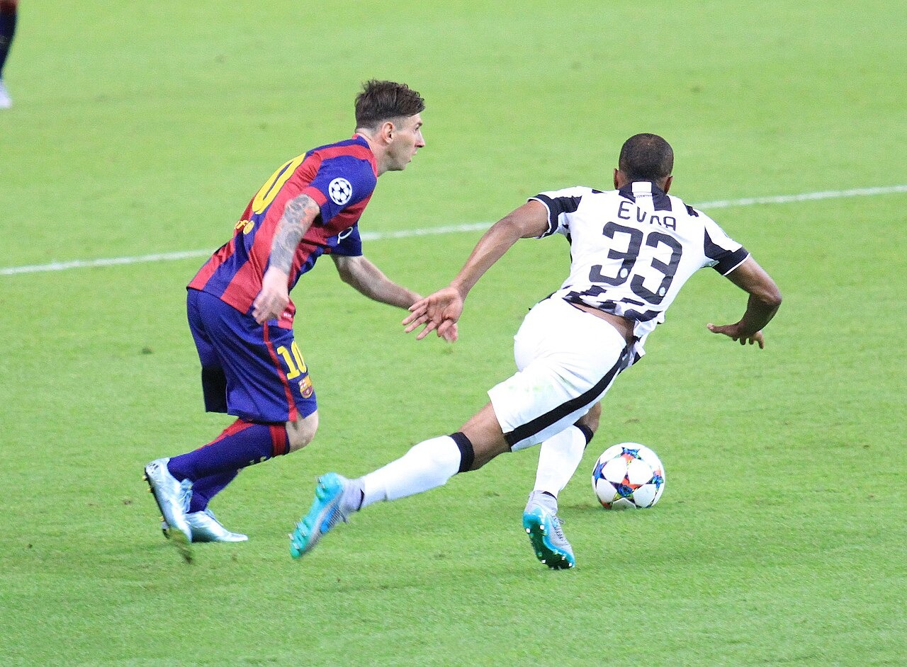 lionel messi playing soccer