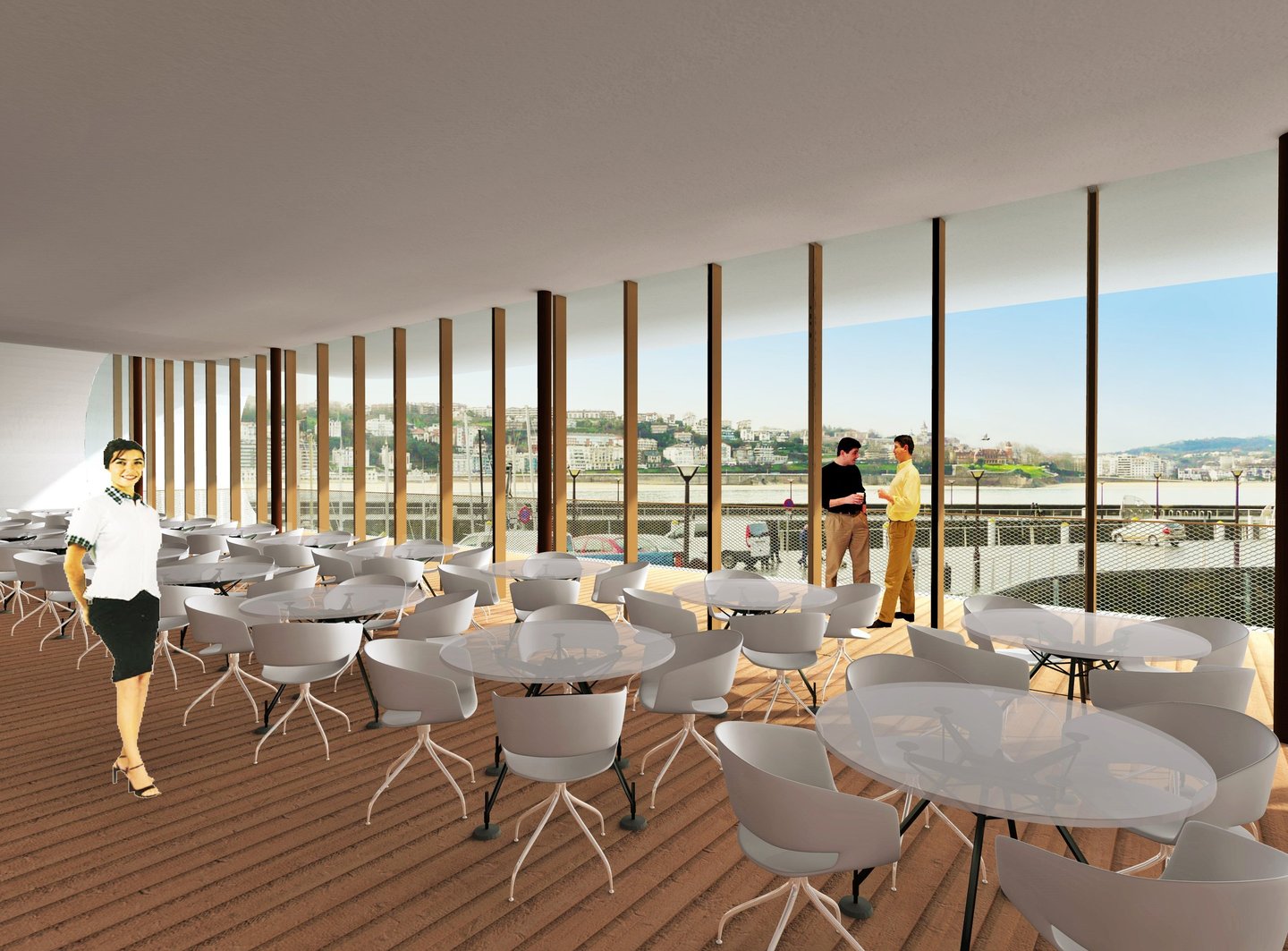 Proyecto Portaviones Puerto Donostia GURBAIN arquitectura