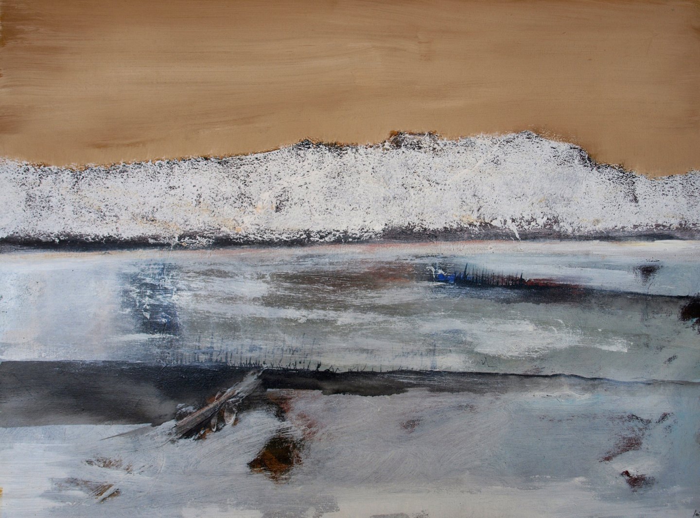 Jaï - Acrylique sur toile "Indien" 80x60cm - VENDU - Collection "Les grands Espaces " 2025