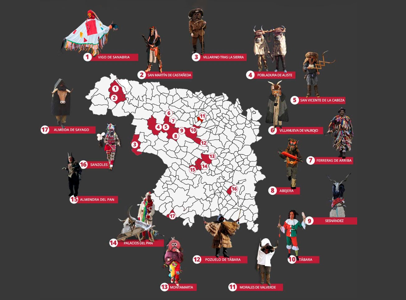 Máscaras, diablos y tradición: la Zamora más ancestral se exhibe en Madrid