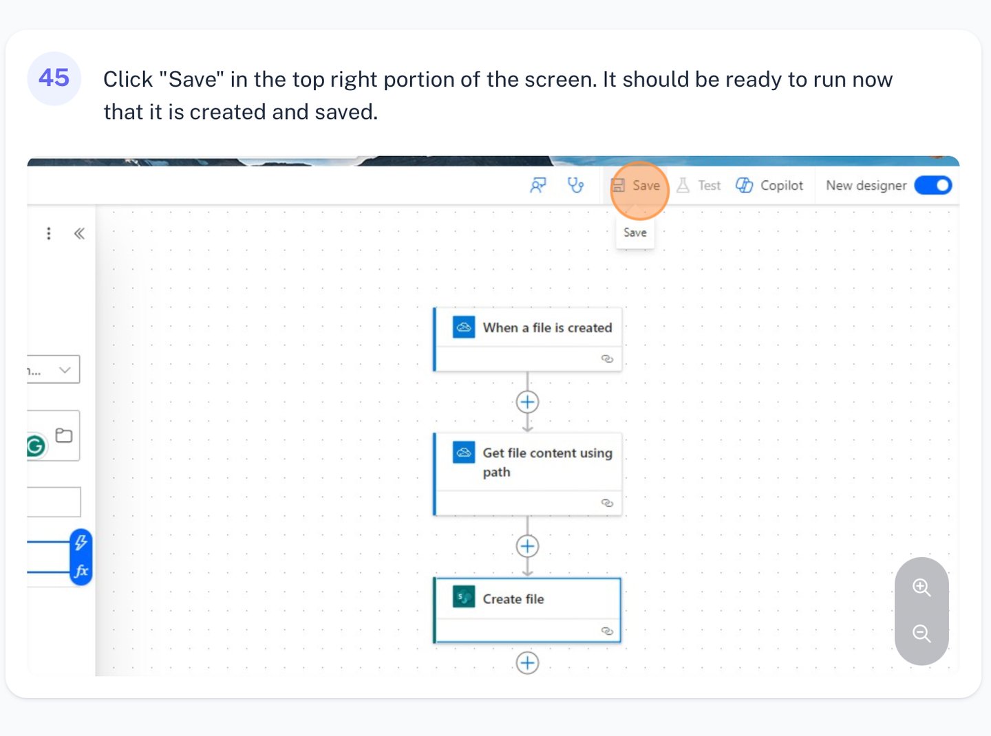 Scribe Power Automate Workflow created by Kirsten Dahlen