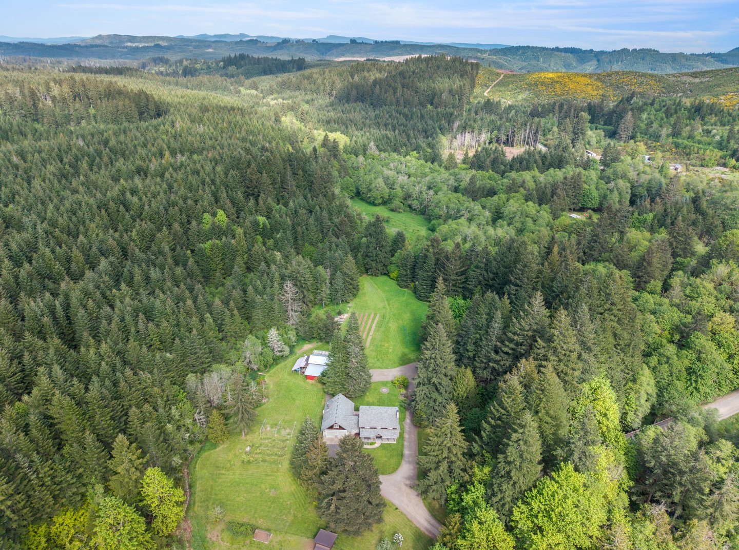 Professional Exterior Aerial - Entire Property East