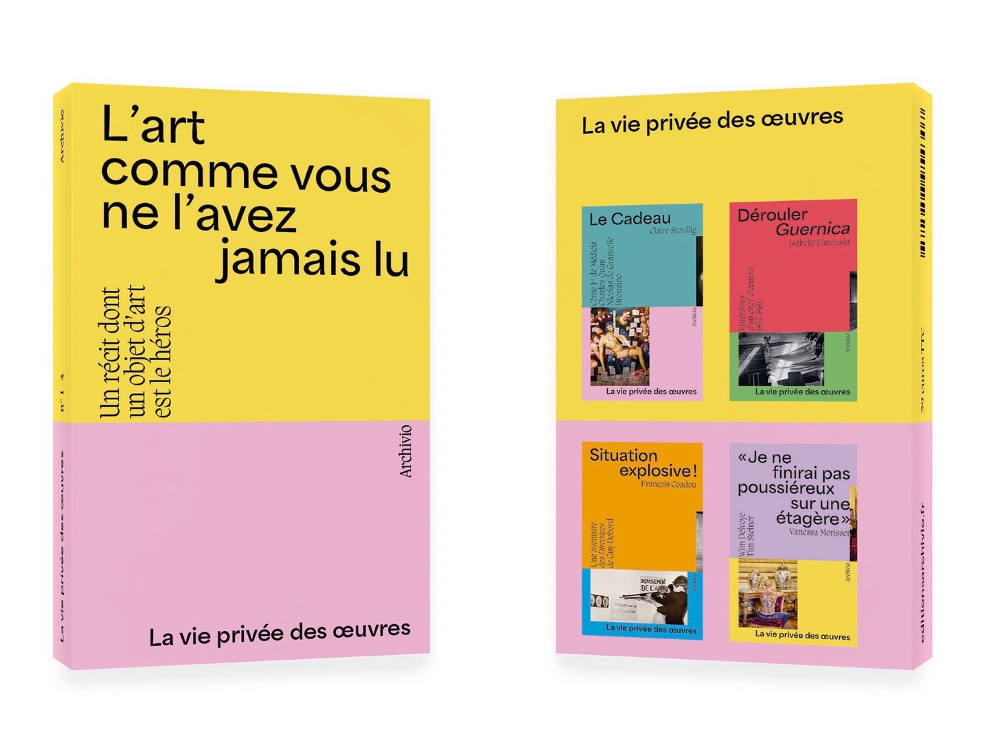 Etui Lavie privée des oeuvres n°1-4 L'art comme vous ne l'avez jamais lu