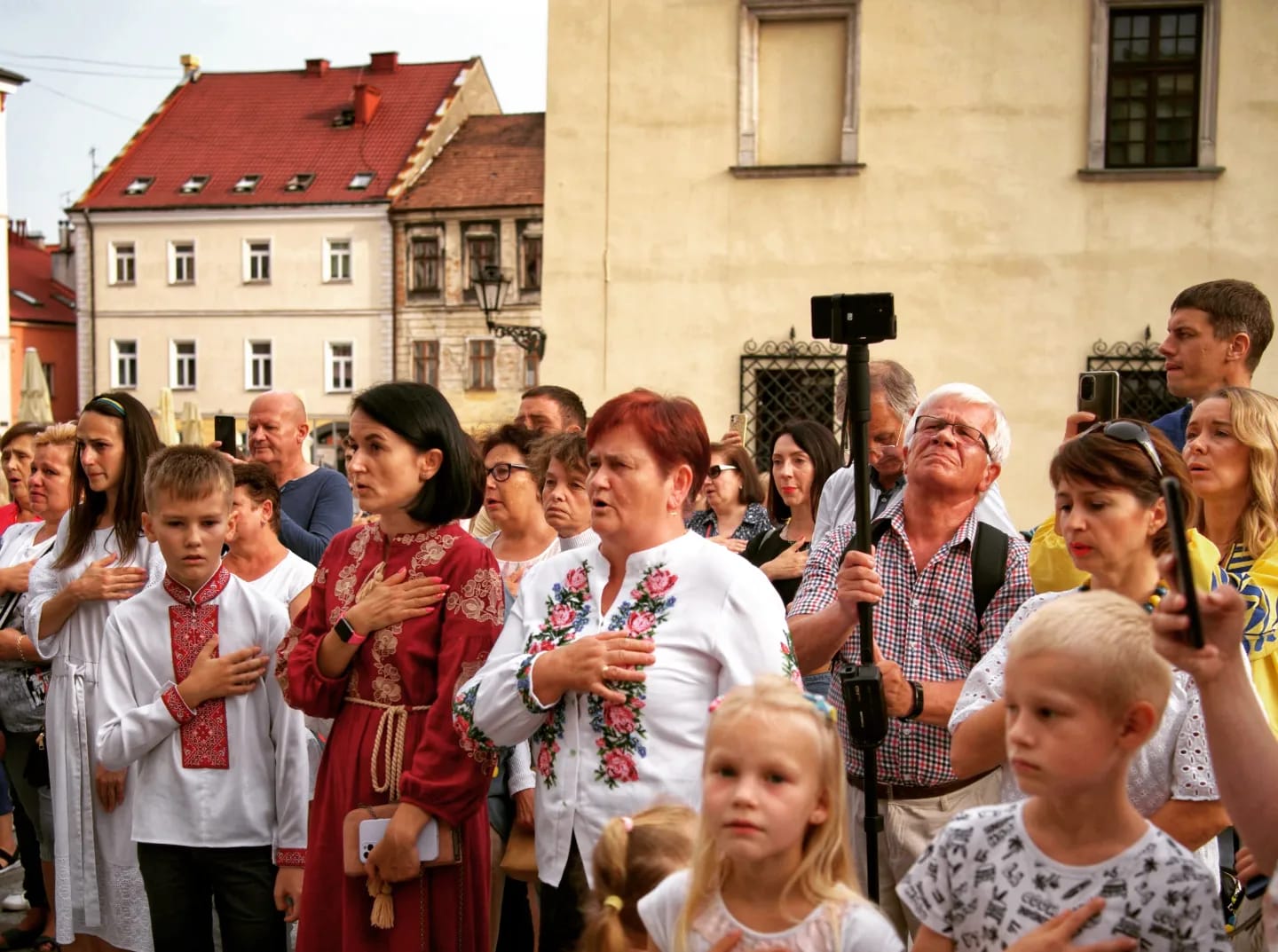 Ukraine's independence day 2022 tarnow poland