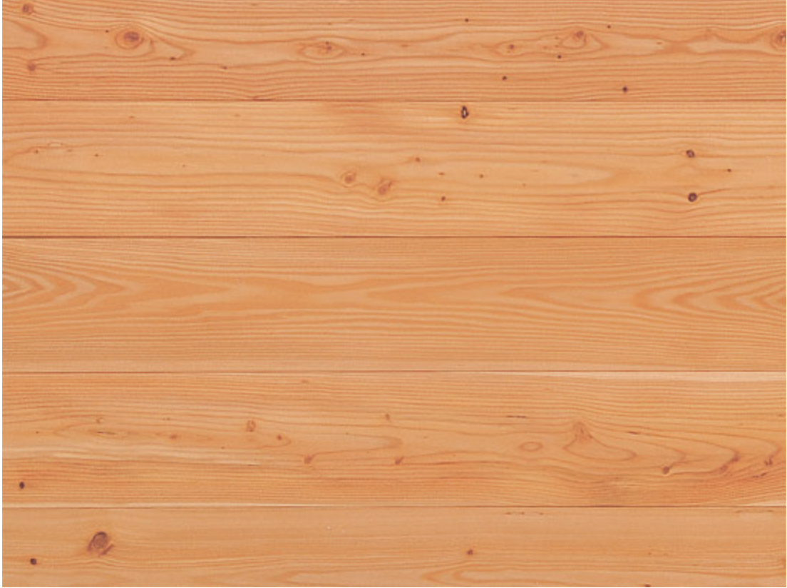 Natural light Karamatsu wood featuring horizontal planks with organic grain patterns and knots.