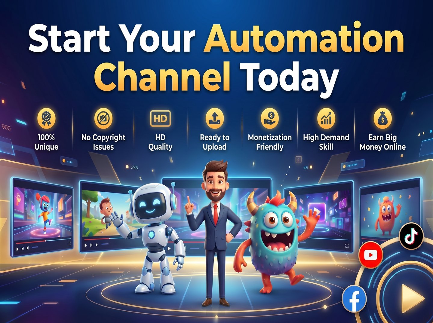 Professional digital 3D cartoon short video creation service featuring high-quality animated charact