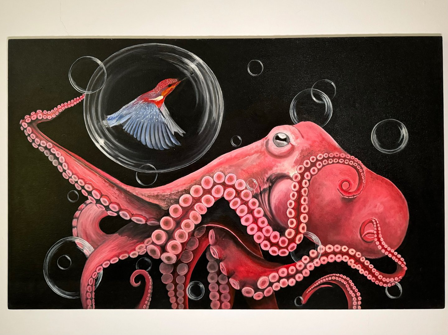 Oleo sobre lienzo  50 x 80 cm 