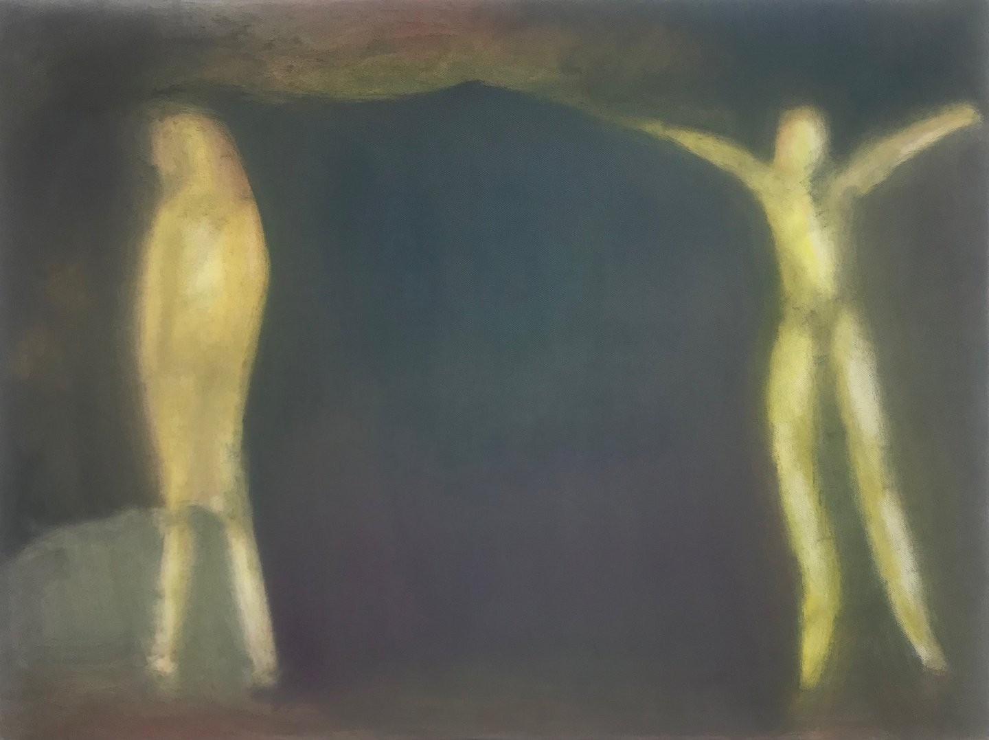 Choice oil painting by Lina Mikuzyte Lithuania