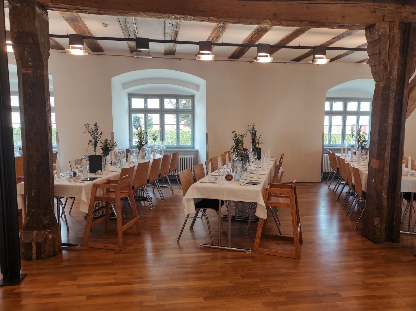 Geschmückter Festsaal