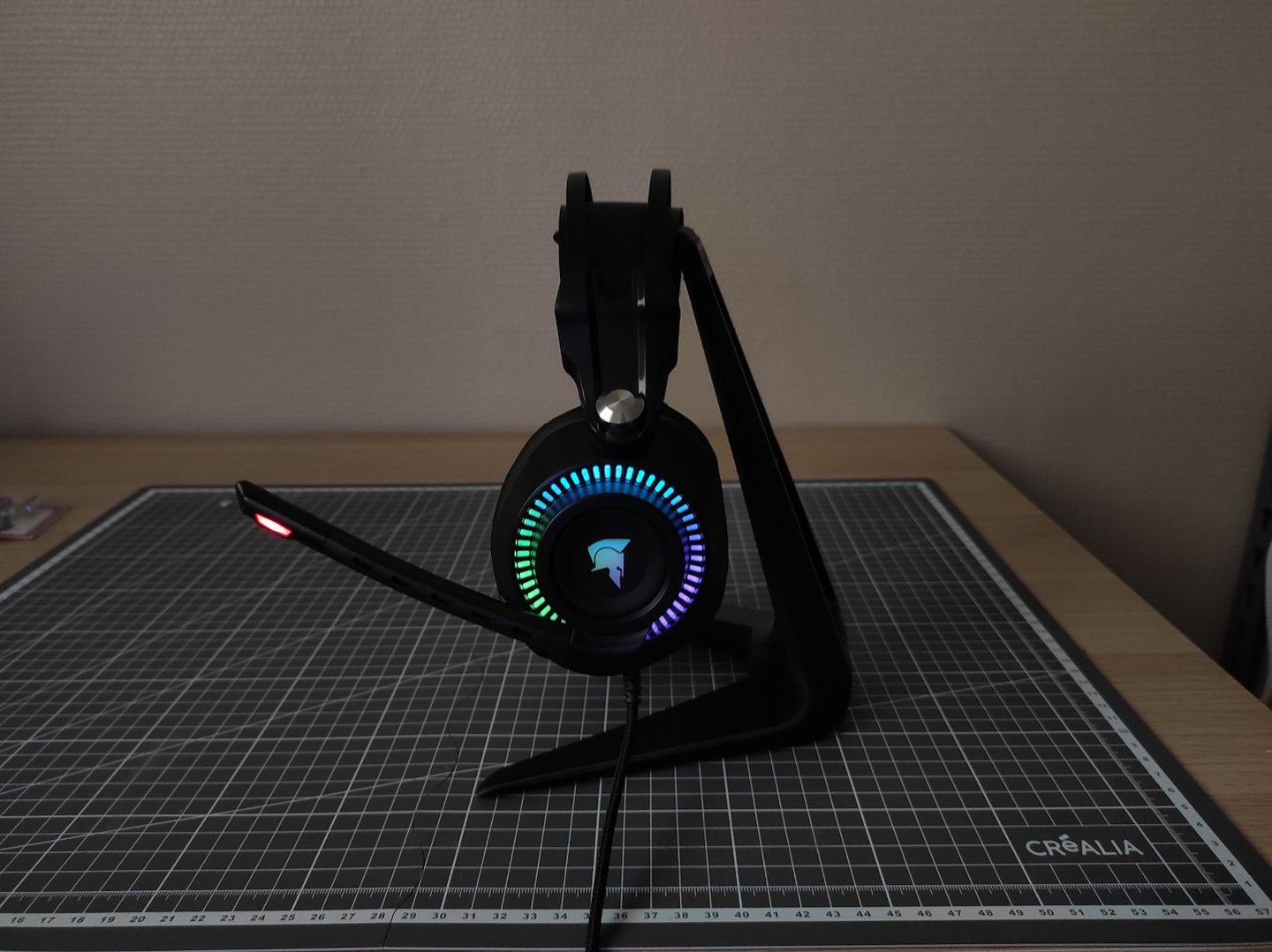 Support de casque réalisé en impression 3D