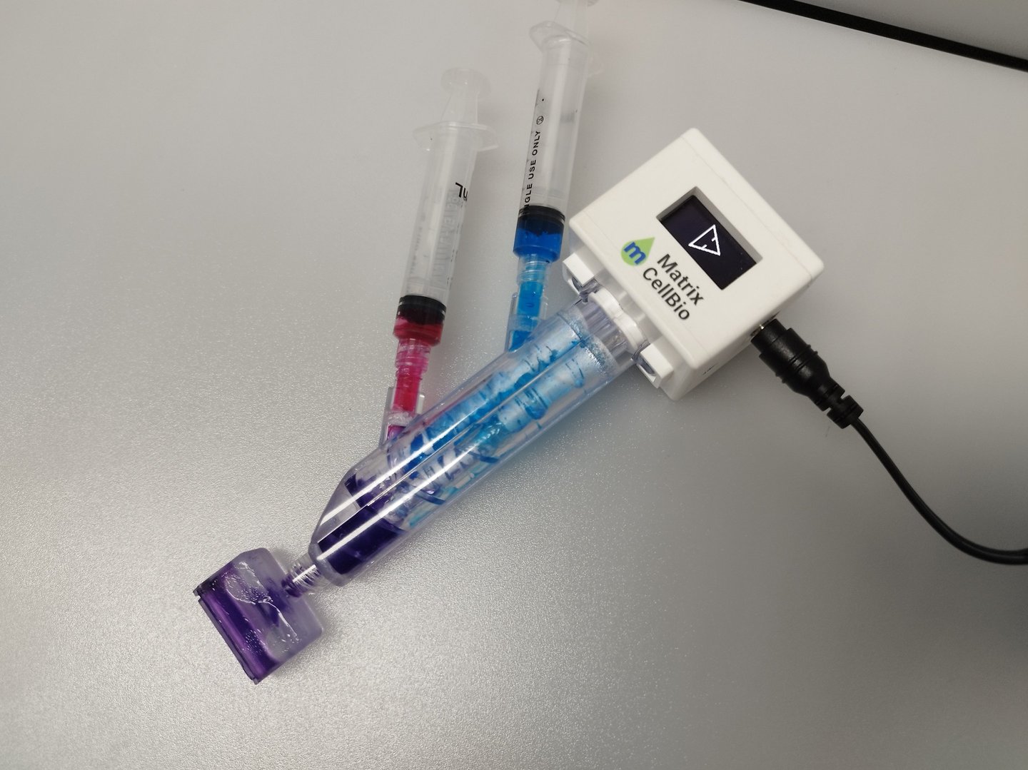 bioprinting pen with big roller