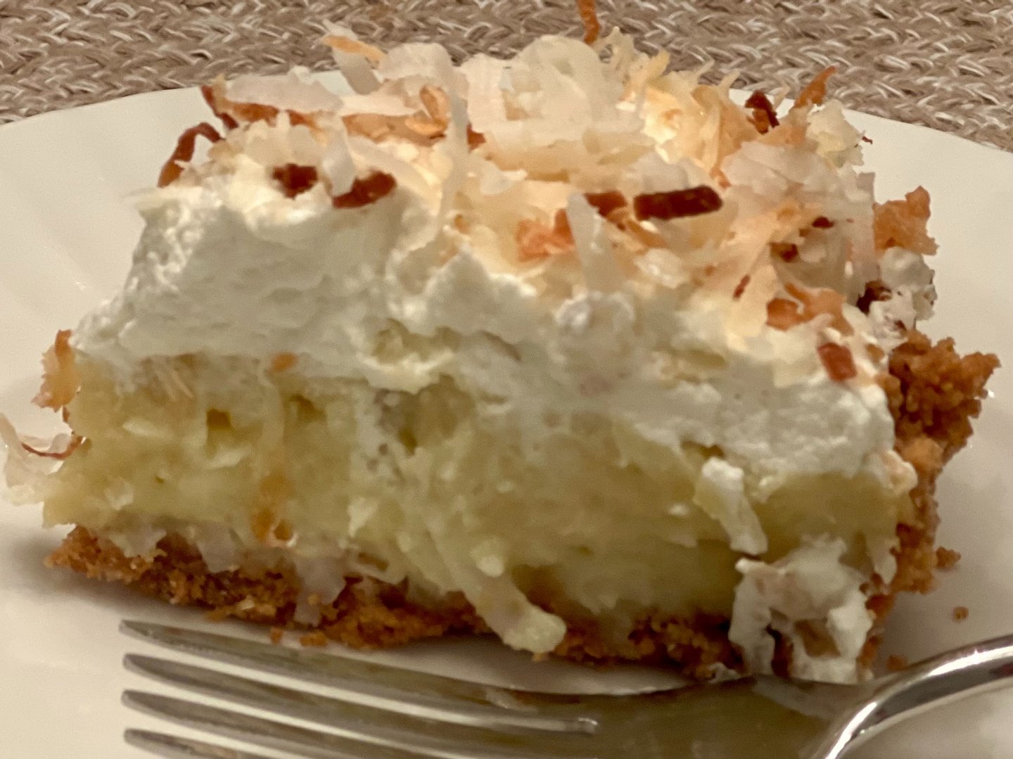 coconut cream pie