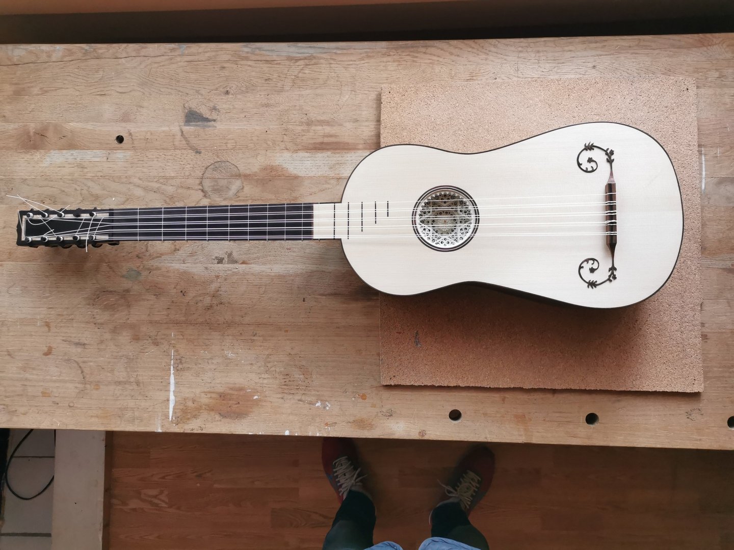 baroque guitar spruce top 