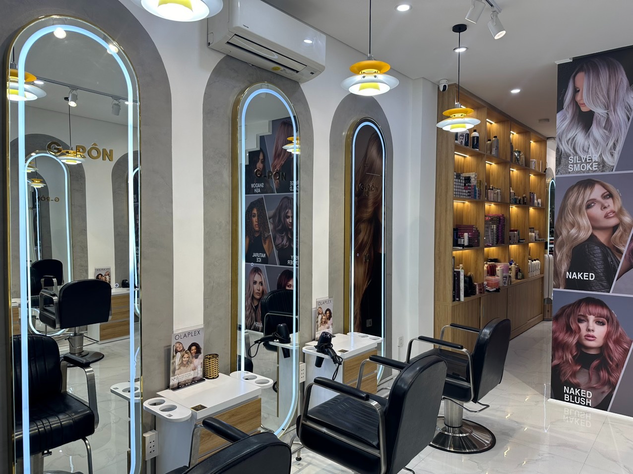Không gian của G-Rôn Hair Salon