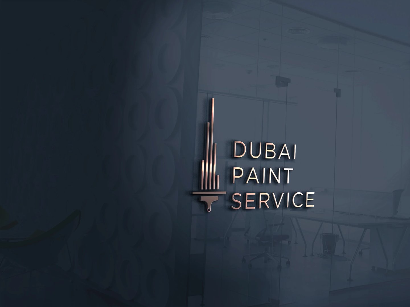 Logotipo kūrimas įmonei  Dubai Paint Service