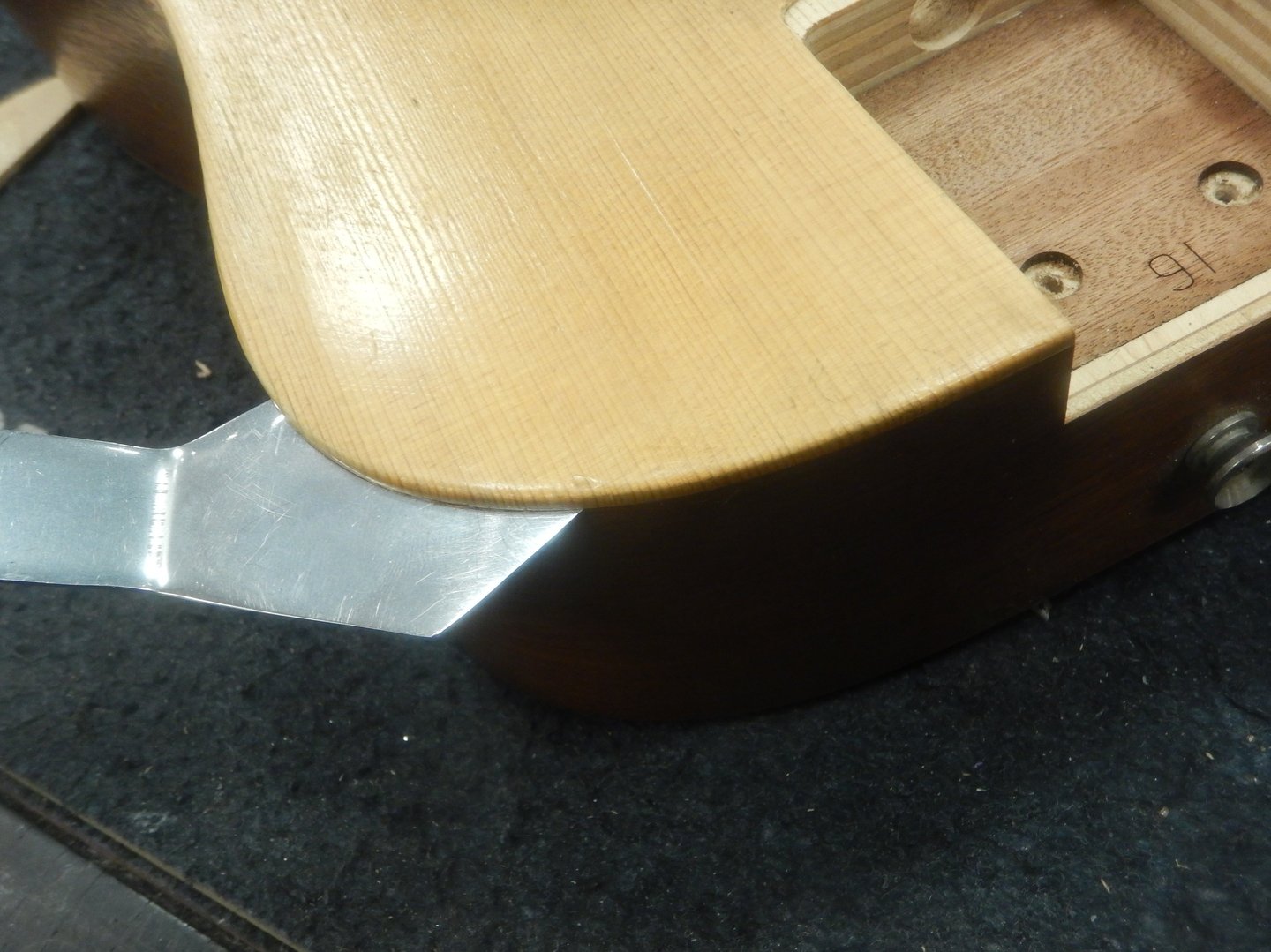 Acoustic Guitar Soundboard Repair