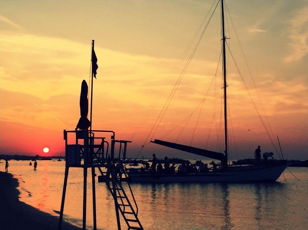 Escursioni in barca, esperienza al tramonto in barca, Cutter Falco