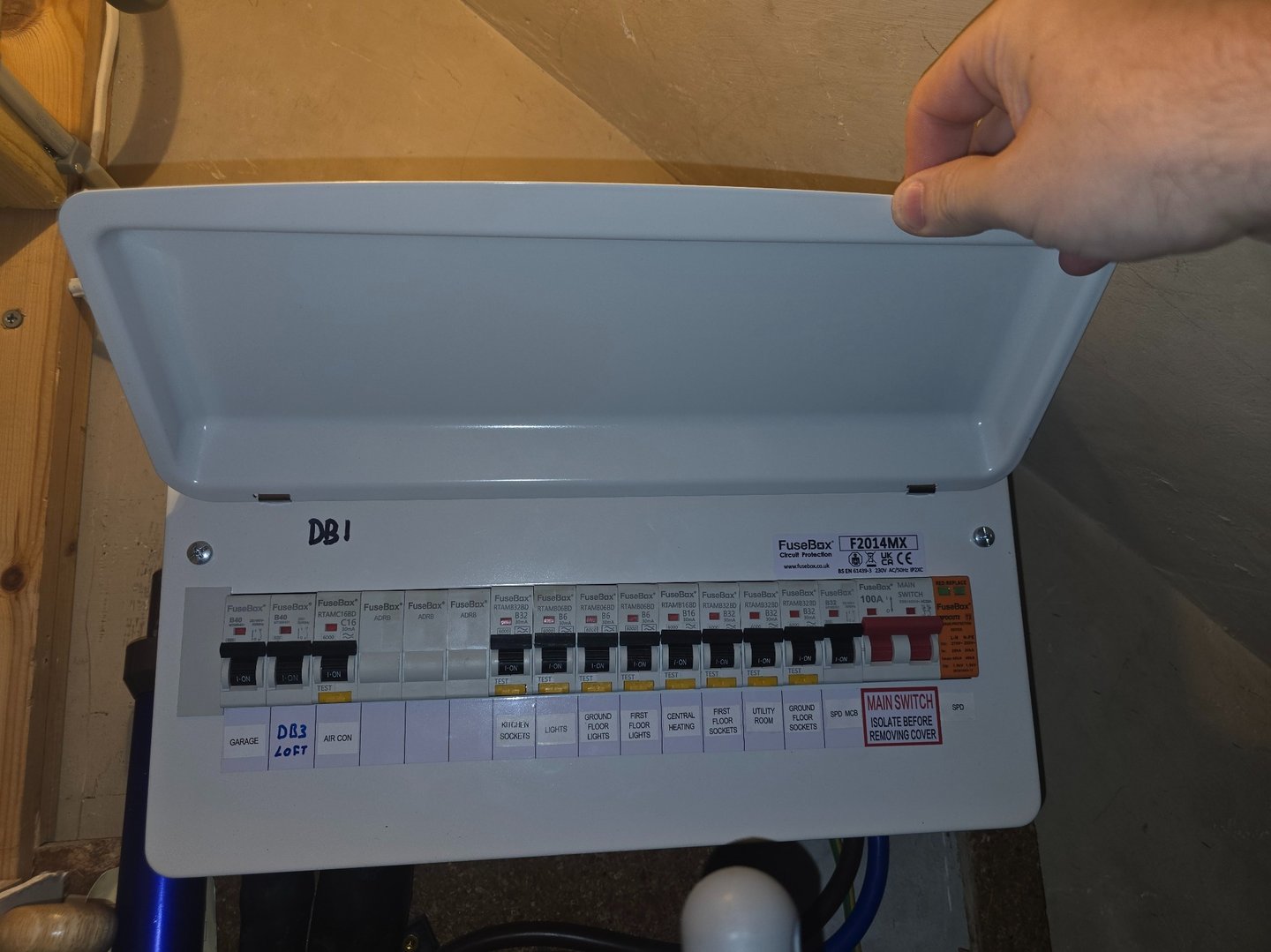 New FuseBox consumer unit installed in Maidstone
