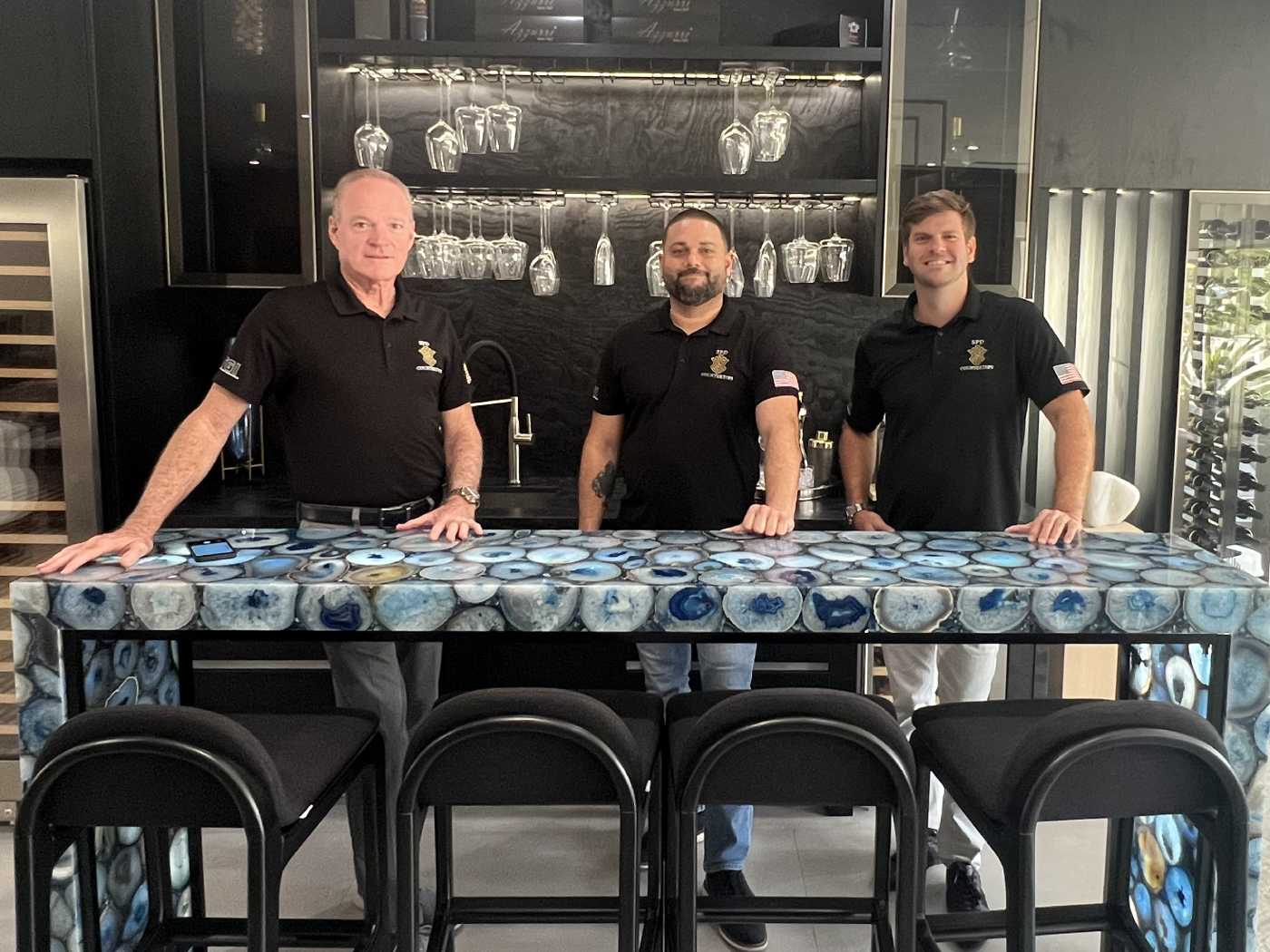 SPD Countertop Team at Showroom in Naples, Florida