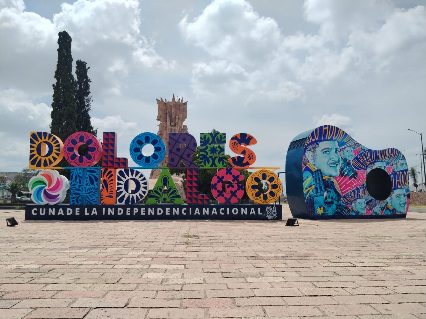 Letras turisticas de Dolores Hidalgo