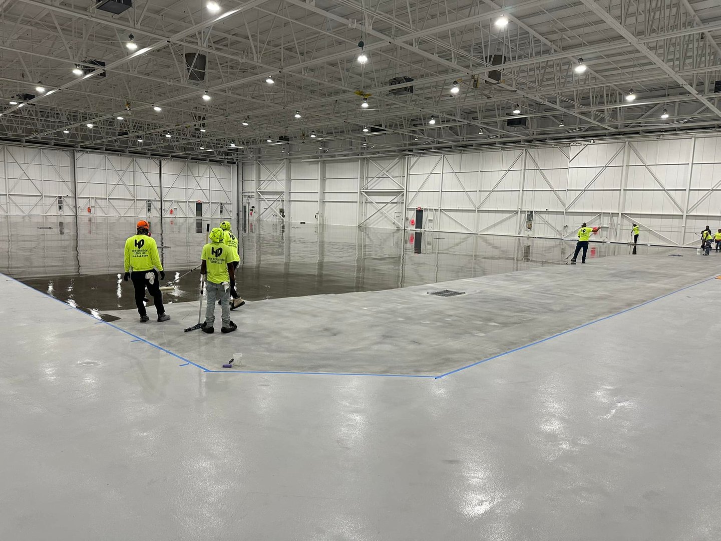 Polished Concrete flooring epoxy floor coatings Atlanta Georgia