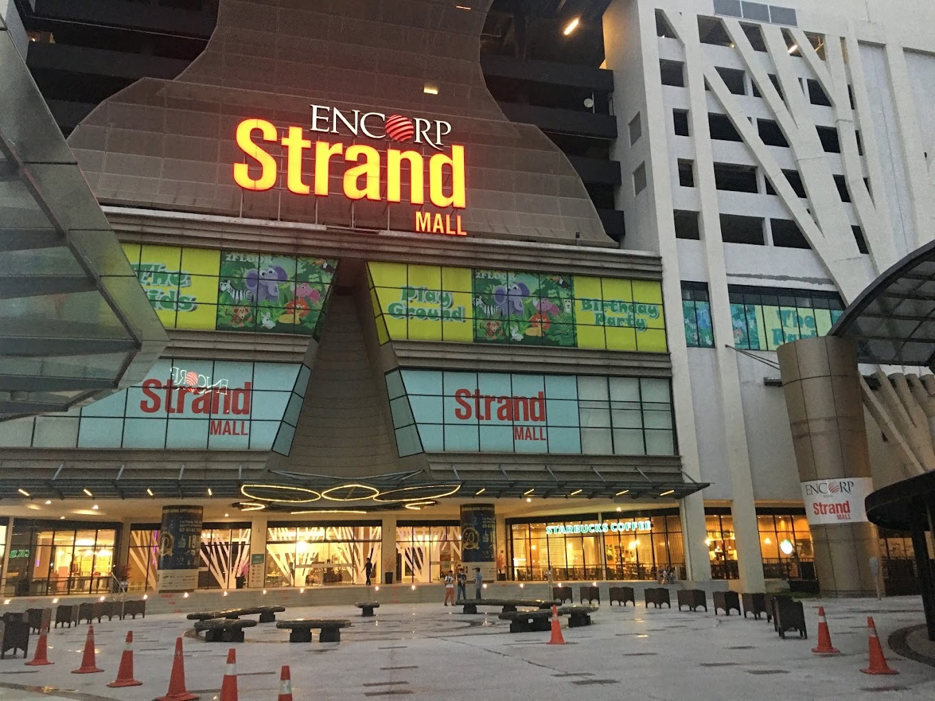 the strand