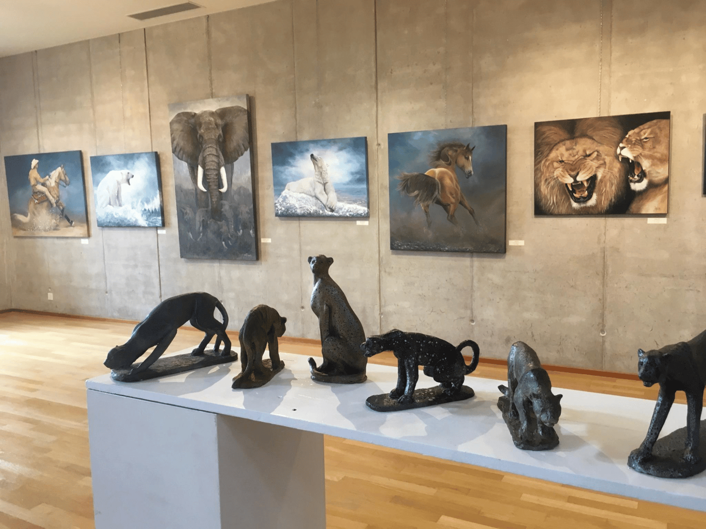 Exposition de l'artiste Mireille Desroches artGland