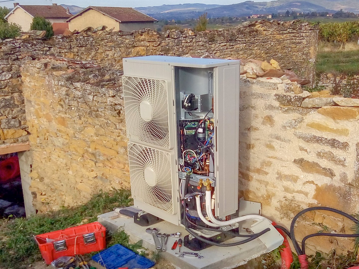 Pompe à chaleur air/eau 12kw