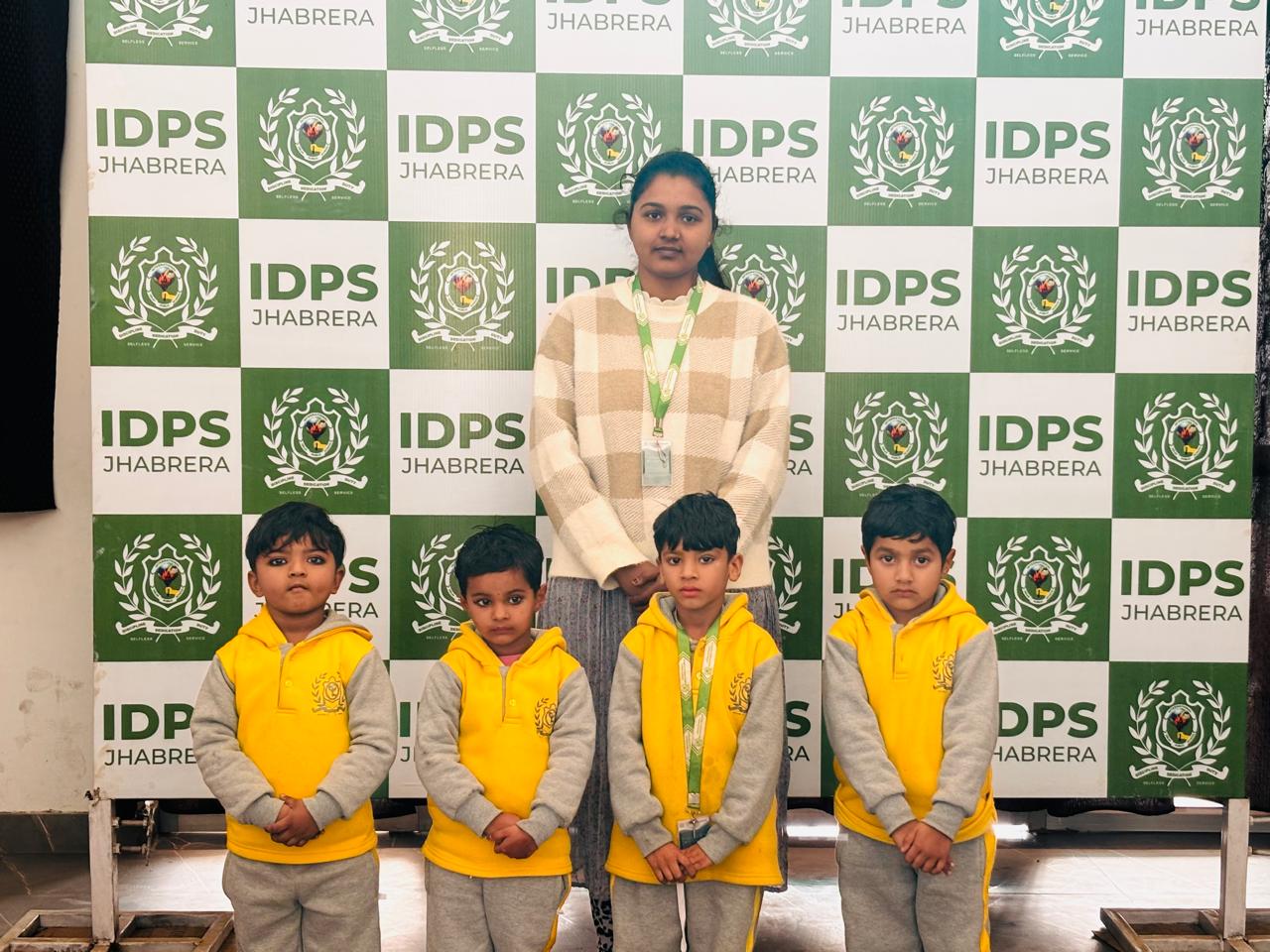 International Delhi Public School Jhabrera Pre Nursery Batch 2025-2026