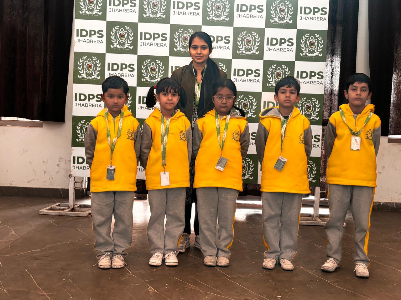 International Delhi Public School Jhabrera 1st Class Batch 2025-2026