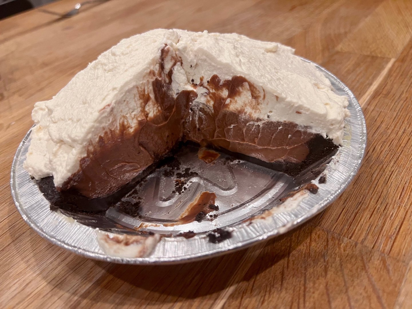 chocolate pudding pie 