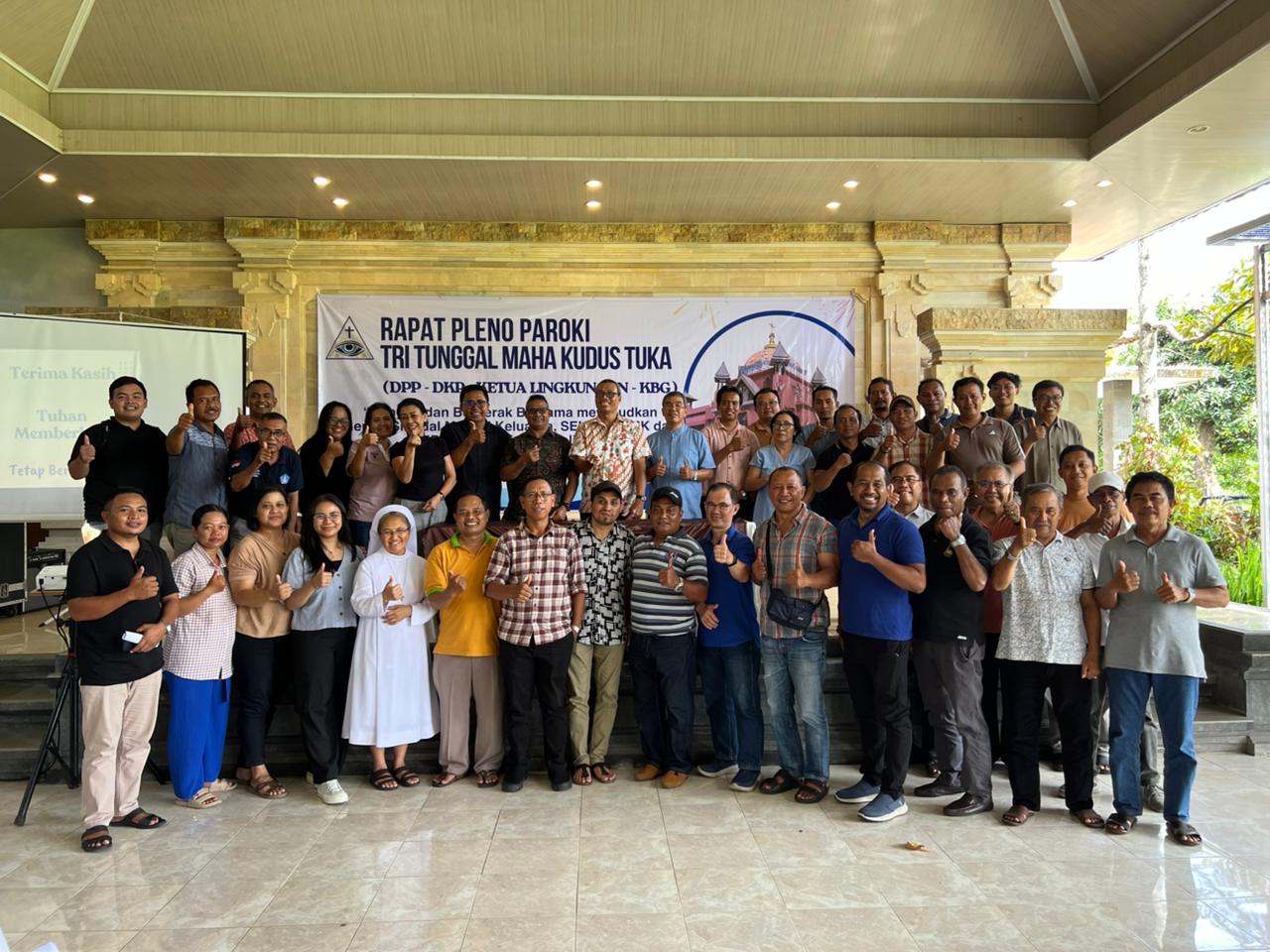 Rapat Pleno DPP - DKP Paroki Tuka Bali